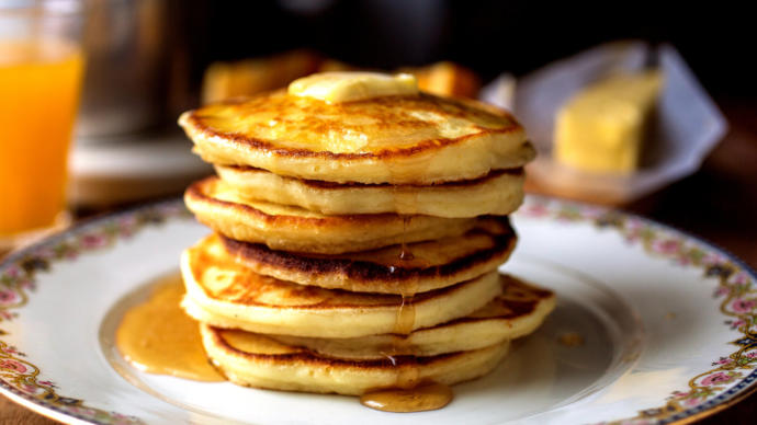 Cooked pancakes vs raw batter?