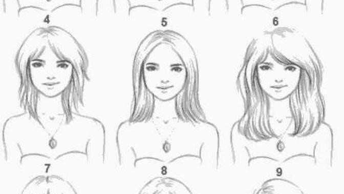 Guys which hairstyle would u like on a girl And Girls what is your fav among these?