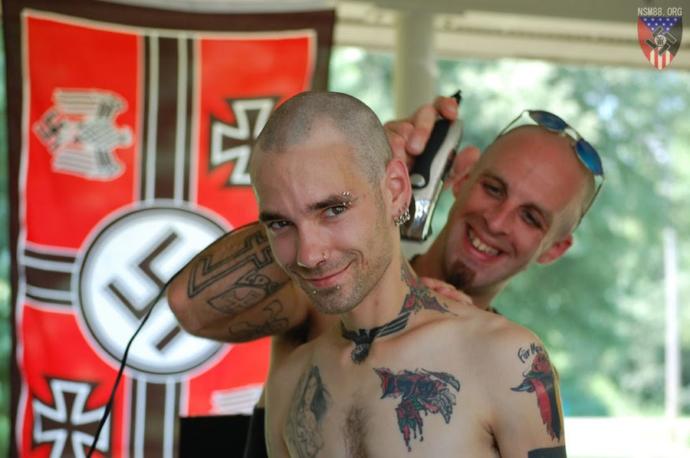 Girls, what would you do if you see a Neo Nazi White Supremacist man staring at you and then slowly stalking you around?