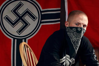 Girls, what would you do if you see a Neo Nazi White Supremacist man staring at you and then slowly stalking you around?