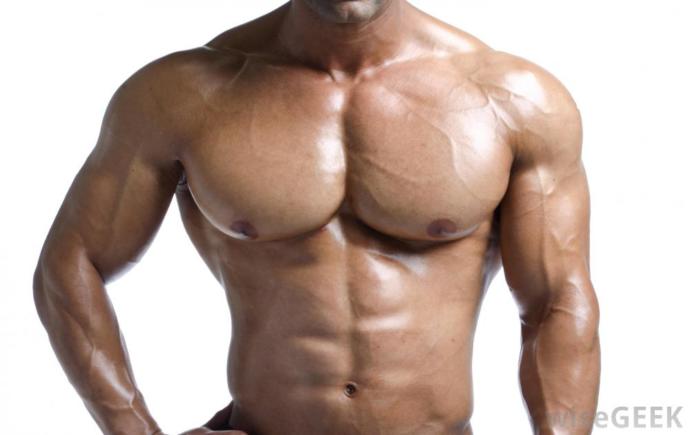 Guys, would you rather motor boat your muscular brah's pecs or your fat brah's moobs?