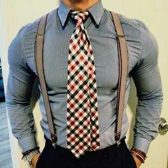 This tie go with this shirt? or something darker.?
