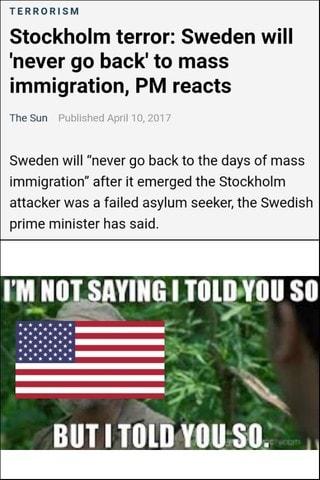 Will liberal Sweden become the Islamic caliphate of Swedistan?