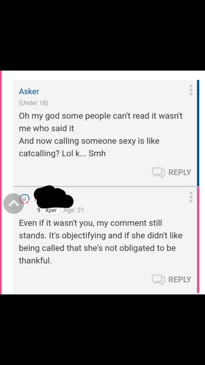 Is sexy an insult?