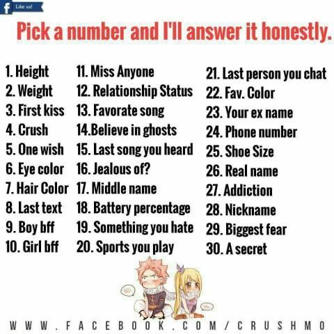 Pick a number? (Pointless and random question)?
