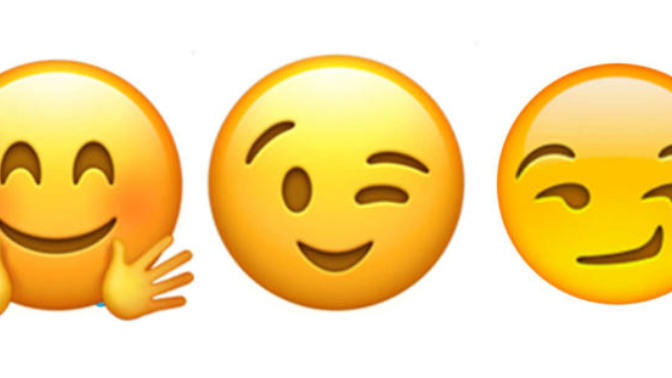What does a winky face mean from a guy?