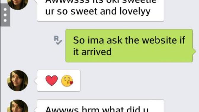 So I sent my boyfriend a GAG shirt in the mail?