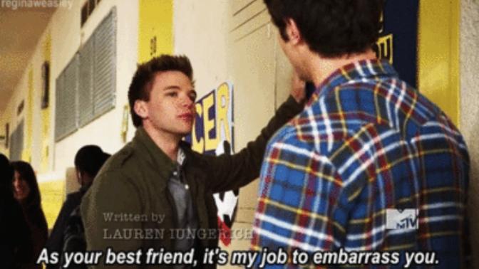 Do guys tease others to make themselves look better in front of their crush?