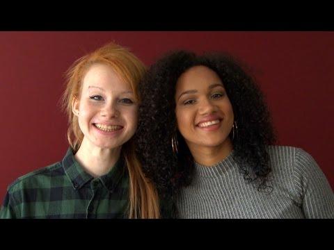 Would you have ever thought this white ginger/redhead girl is actually half black (or quarter) and has a non-identical twin sister who's blacker?