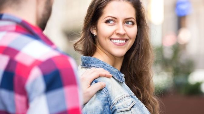 What does it mean if a guy keeps touching me?
