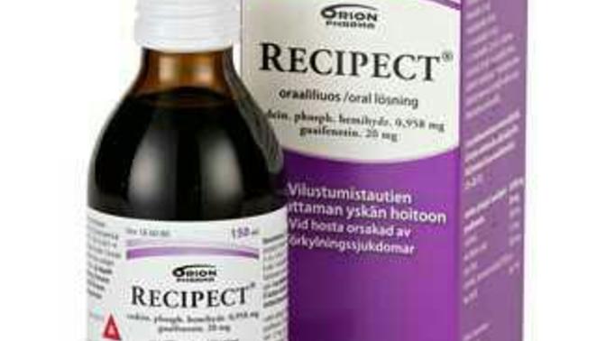 Cough syrup drinks?