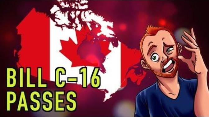 Justin Trudeau Pushes Bill C-16 through Parliament making it illegal to state there are Only 2 Genders. Thoughts?