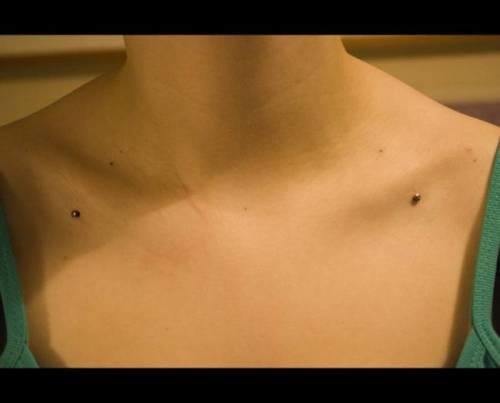 Clavicle Piercings