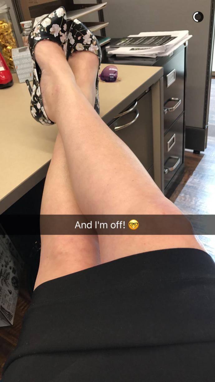 Do you like her heels?