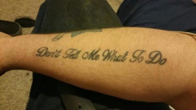 Getting a tattoo while drunk?