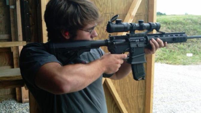 Why is a guy shooting a gun so sexy?