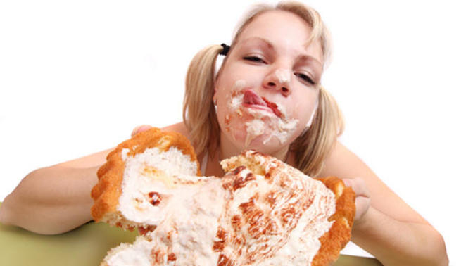 Why are women so obsessed with food?