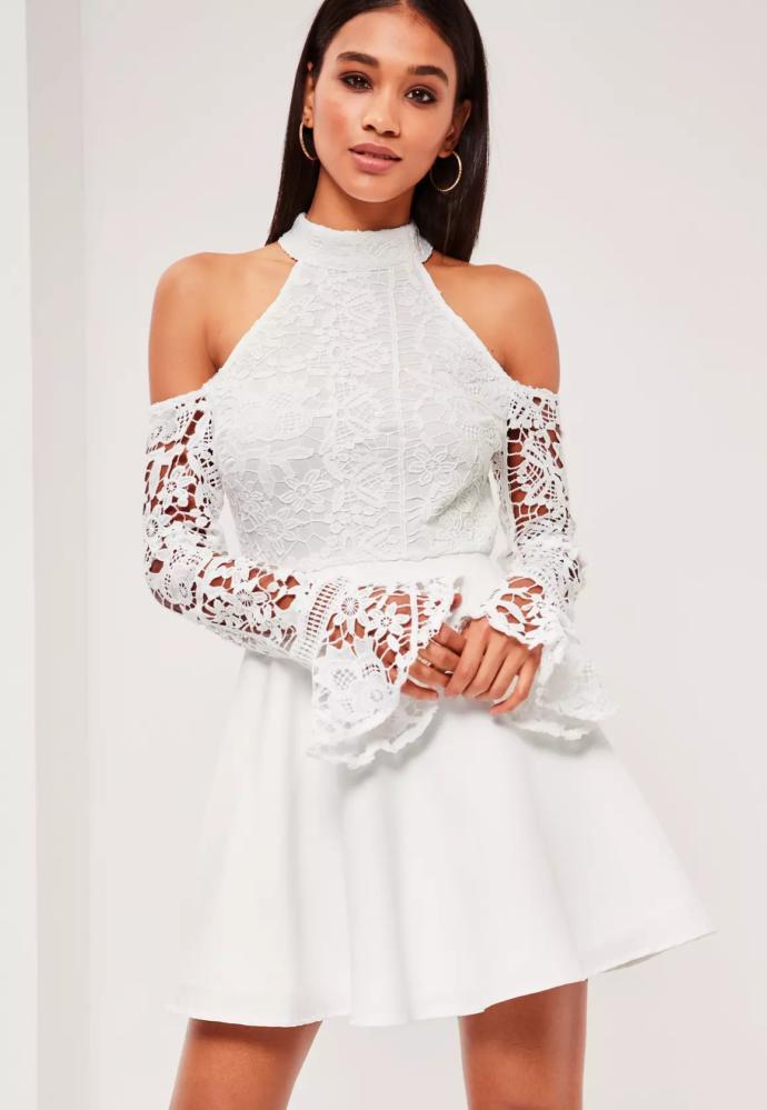 Which dress looks best out of these 2?