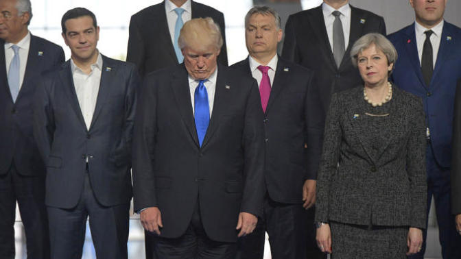 How proud are you as an American to know that we have a President who's responsible enough to doze off while standing next to other world leaders?
