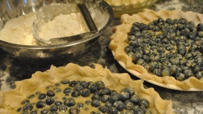 Would you ever try a Blueberry and Pumpkin pie?
