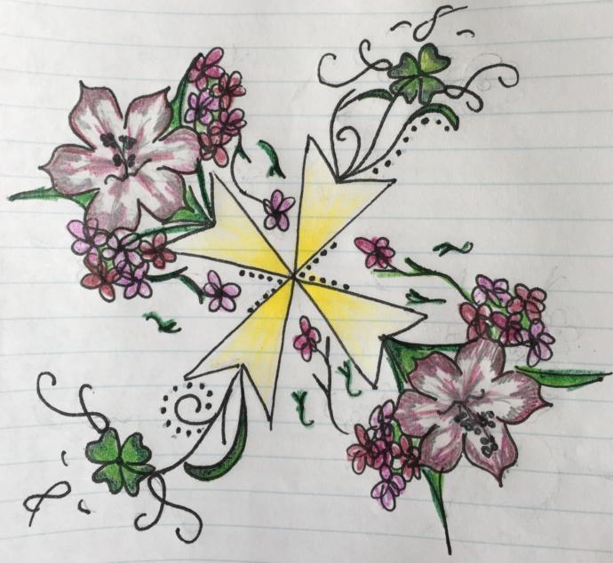 Which rough tattoo sketch should I choose to go with for inspiration?