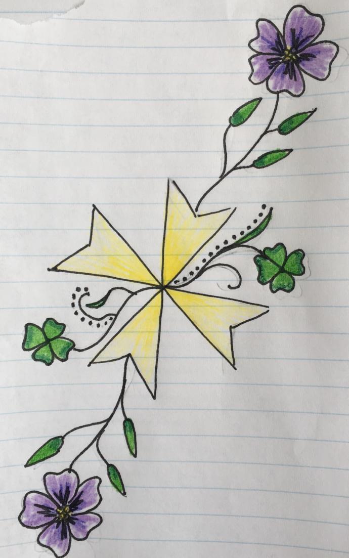 Which rough tattoo sketch should I choose to go with for inspiration?