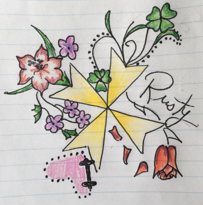 Which rough tattoo sketch should I choose to go with for inspiration?