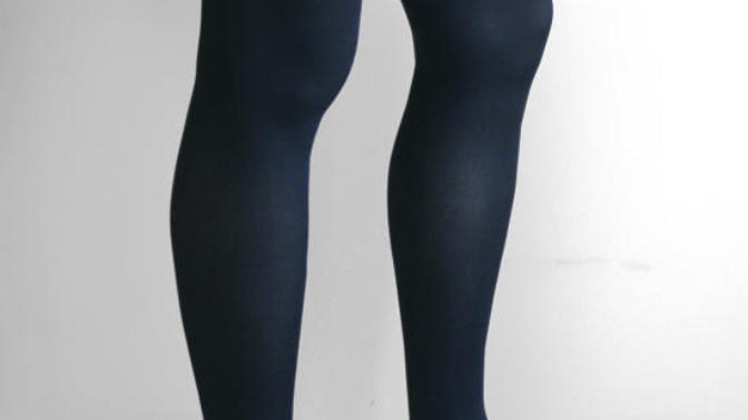 If guy wears stockings made for man under trousers for warm on colder days. What do you think of him?