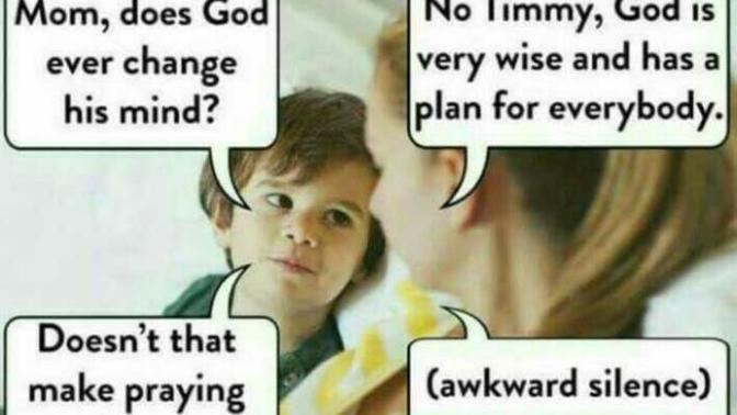 Do you think you can change your fate by praying regularly?