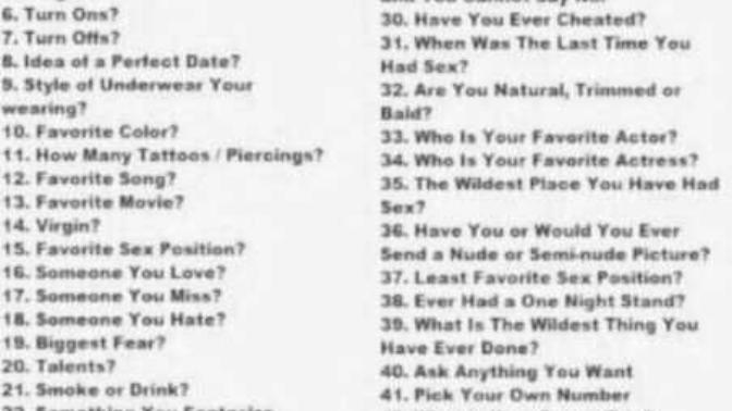Want to pick a number?