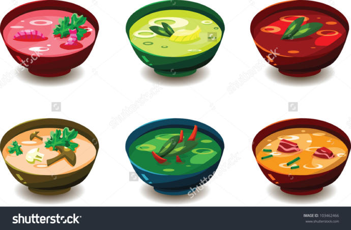 What goes in the blank _____________ soup?
