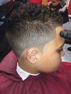 Would you straighten your braracial son's hair (black mixed white) ?