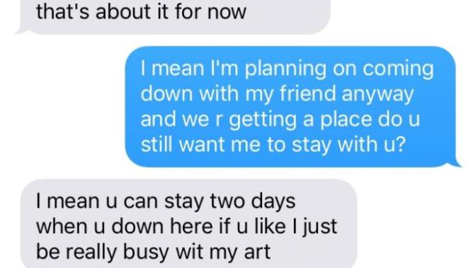 Does he not want me to stay anymore?