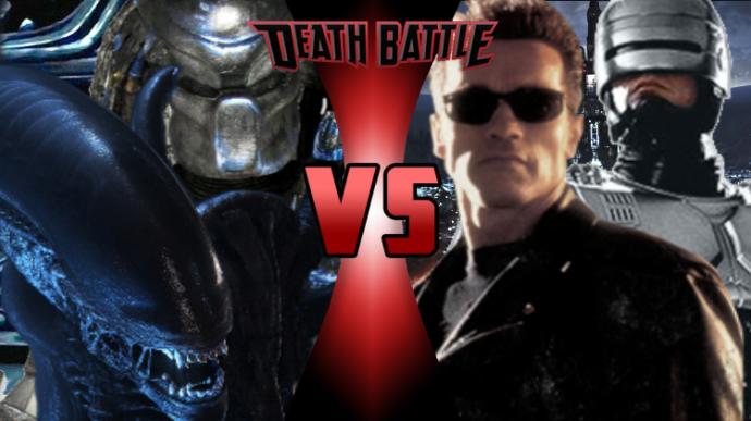 Aliens vs Terminator vs Predator vs Robocop?
