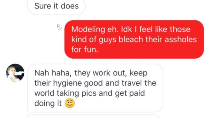 What do you think of male modeling?
