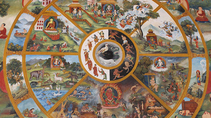 Buddhists, how is it possible to be reborn if you aren't yourself anymore? Read the description?