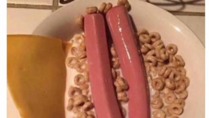 You wake up to your SO saying "I made you breakfast in bed" and you see this?