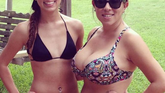 Bikinis... Do small or big boobs suit them best?
