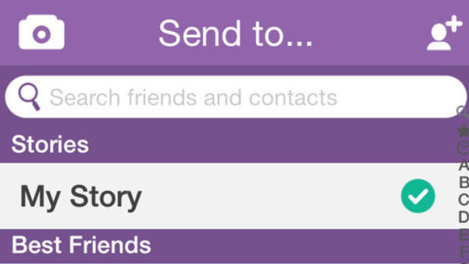 He's always one of the 1st people to watch my Snapchat story. What does it mean?