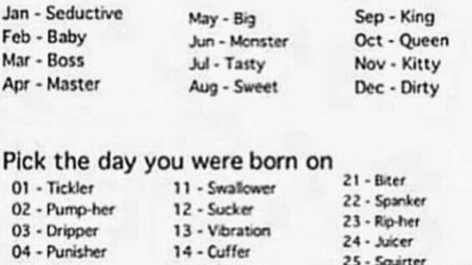 Sweet Squirter what about you? 😂😭😭?