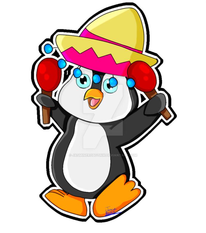 A penguin walks through your door right now wearing a sombrero. What does he say and why is he here?