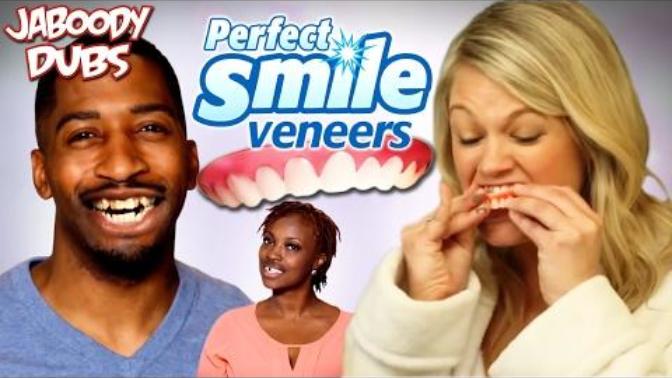 My new girlfriend has a broken front tooth, how the fuck can I keep her from smiling when all my friends come around?