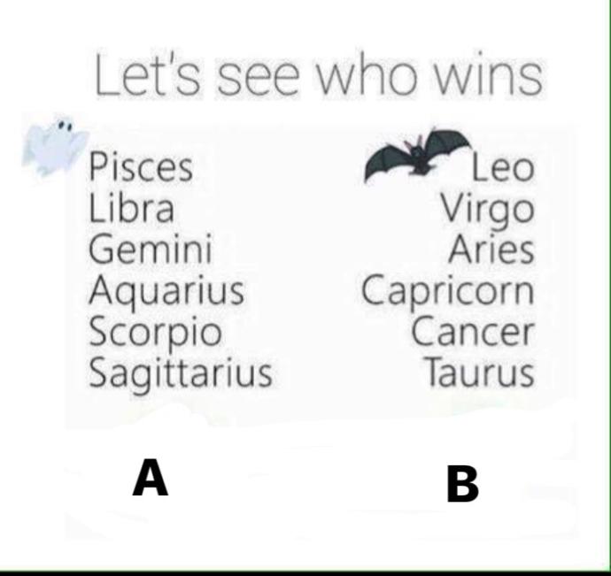 Let's see who wins! Astrology battle?