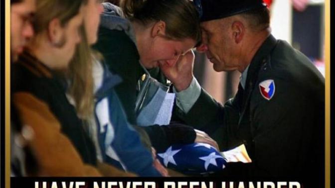 Does anyone else think it's idiotic for someone to complain about people "dishonoring the memory of those who died in service to the US"?