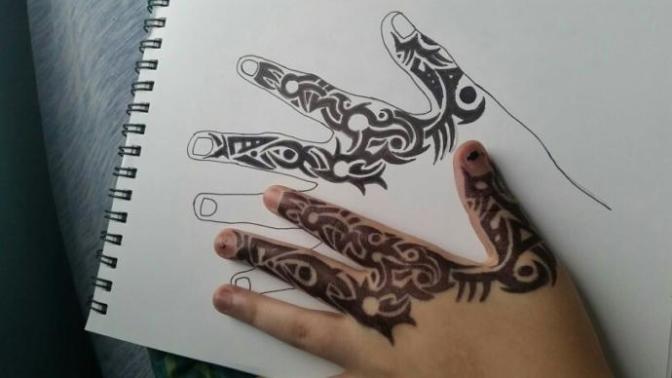 Tribal tattoos?