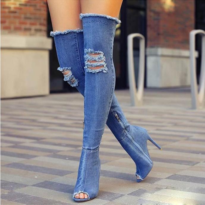 Which thigh high boots do you like better that I should spend my money on and purchase?