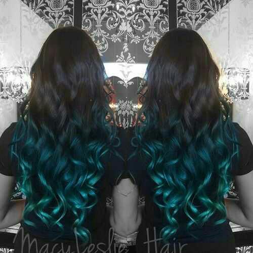Are brightly coloured hair streaks tasteful or tacky?