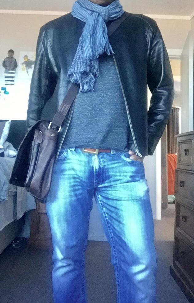 Leather jacket then?