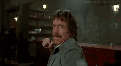 Girls, your reaction to seeing a guy about to hit you?