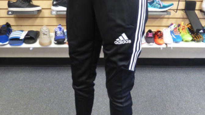 So I work at Olympia sports and the district manager just came in last night and wants us to wear these new adidas pants?